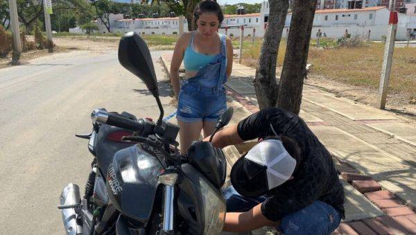 Big Ass Biker Girl Gets Hardcore Anal Fuck After Roadside Help - ManuelaAlvarez - xxxfiles.com - Venezuela - Spain - India on systemporn.com