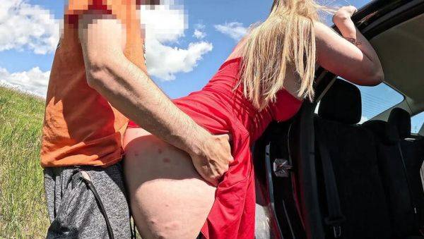 Step Sis Nerdy Nympho Pays For Car Ride With Pussy Creampie Outdoor Public Sex - veryfreeporn.com - Britain - Canada on systemporn.com