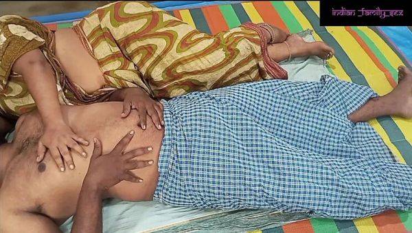 Indian Step Mom Relieves Son's Stress With Big Natural Tits - porntry.com - India on systemporn.com