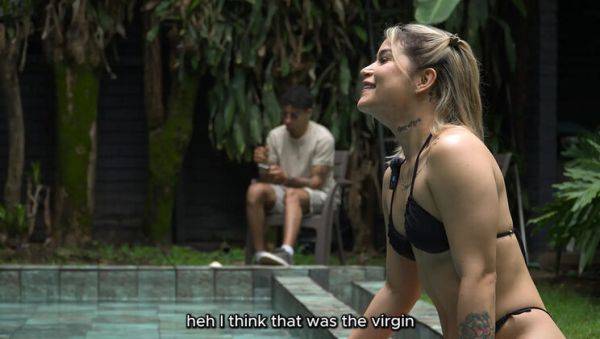 Step Cousin Makes Me Horny - Blowjob & Doggy Style with Carolina Agudelo - veryfreeporn.com - Spain - Colombia on systemporn.com