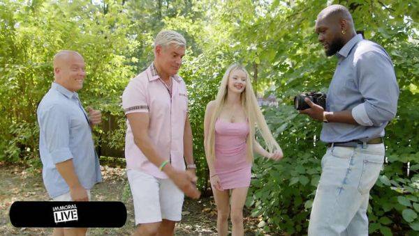 Angelica Heaven Raw Anal & Squirt Fuck with Big Tits Blonde in 4K - porntry.com - Britain on systemporn.com