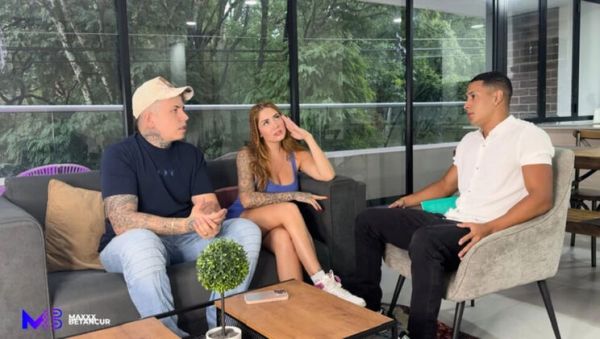 Sexy Colombian Couple Threesome with Horny Therapist Monique Fuentes - Big Tits, Big Ass, Rough Sex - veryfreeporn.com - Spain - Colombia on systemporn.com