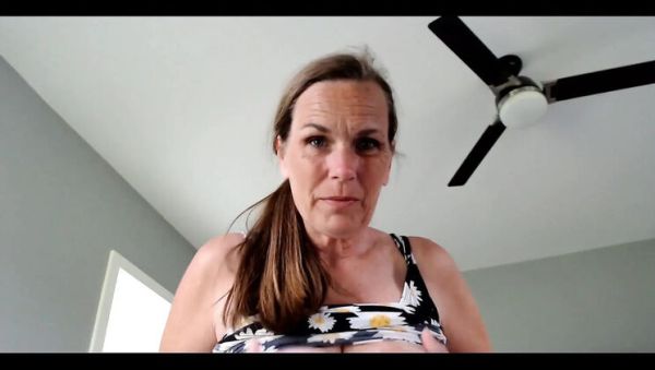 Best Friend's Girl Sneaks In For You - KimitheMilfMommy Shows Saggy Tits Dangling In Your Face - porntry.com - Britain on systemporn.com