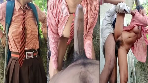 Desi Village Teen School Girl Hardcore Sex MMS - HotSihvani63 Blowjob Doggy Style Big Natural Tits - xxxfiles.com - India on systemporn.com