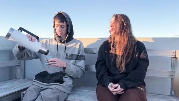 Neighbors Watch Me Suck Cock Outdoor - Latina Teen Blowjob & Creampie - xxxfiles.com - Spain - Argentina on systemporn.com