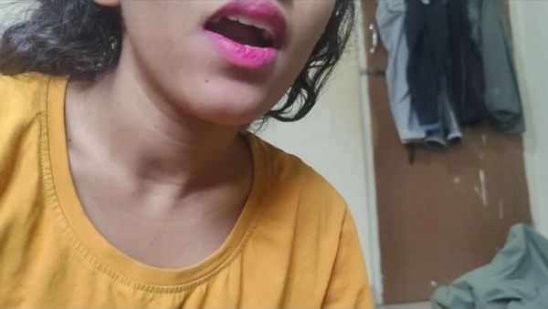 Pink Lips Telugu Teen Sister Brutal Face Fuck Cum in Mouth - veryfreeporn.com - India on systemporn.com