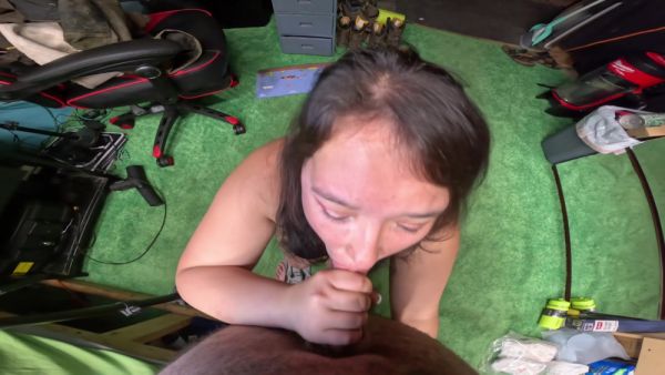 Green Eyed In Teen 18+ Asian Gets A Huge Mouthful Of Cum From Stepbrother - desi-porntube.com on systemporn.com