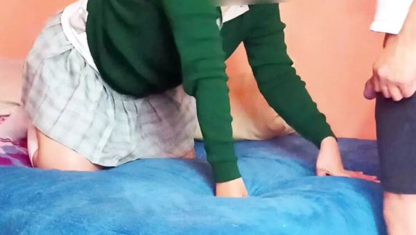 Innocent Schoolgirl Aline Begs To Keep Uniform On During Steamy Step-Sibling Session - Teen Stockings & Big Ass Doggy - xxxfiles.com - Mexico - India - Japan on systemporn.com