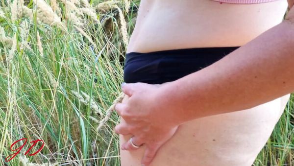 JuicyDream Horny Wife Fingering Pussy Close-Up in Forest Outdoor 4K - xxxfiles.com - Germany on systemporn.com