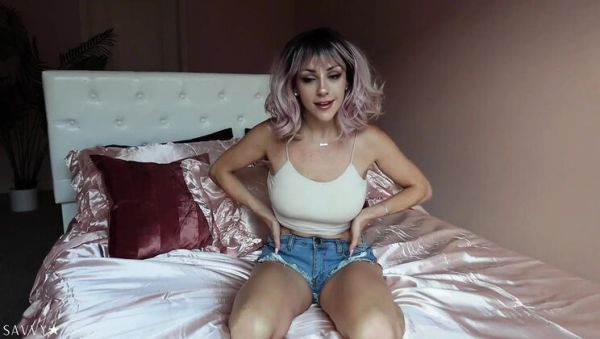 SavvyStar Worships Huge Cock - Teen Big Natural Tits POV Dildo Play - porntry.com - Britain on systemporn.com