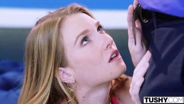 Blonde Teen Ashley Lane Gets Her Ass Fucked by Mick Blue in Tushy Threesome - xxxfiles.com - Britain on systemporn.com