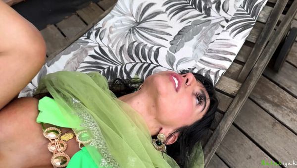 Pakistani Housewife Aaliyah Yasin Cheating on Husband with Yeri Blue - Big Tits Blowjob Outdoor Poolside Fuck - veryfreeporn.com - Pakistan on systemporn.com