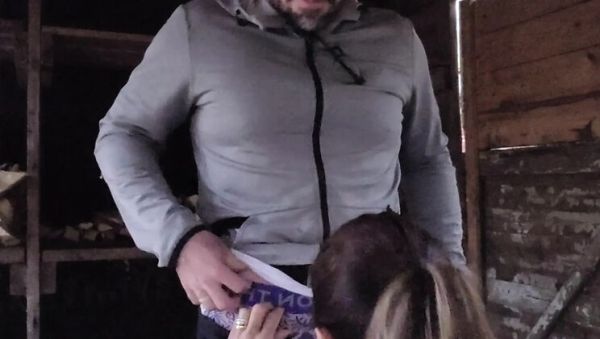 Horny Wife Gets Fucked Doggy Style While Chopping Wood Outside - Amateur Homemade HD - porntry.com - Britain - Italy - Sweden on systemporn.com