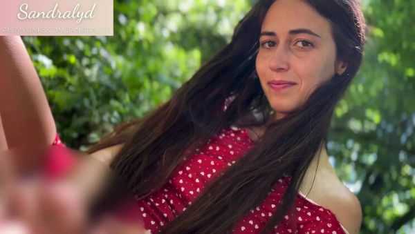 Latina Femdom Ballbusting in Forest - No Mercy CBT Torture on Dick & Balls - porntry.com - France - Spain on systemporn.com