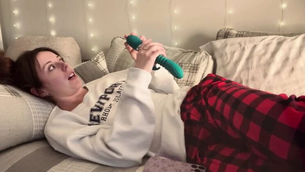 Step Sister Nadia Foxx Fingering and Vibrator Solo Masturbation Orgasm - porntry.com - Britain on systemporn.com