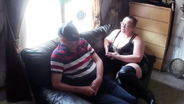 Part 1: Domina Satana Sissifies Slave Andrew in Kinky Femdom Interview - Mature BBW BDSM - porntry.com - Britain on systemporn.com