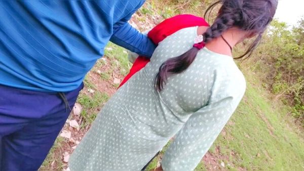 Young Indian Desi College Girl Fucked Hard by Boyfriend in Jungle - Hindi Village Sex - porntry.com - India on systemporn.com