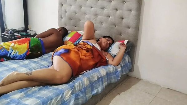 Stepdad and I Share Bed - Hot Venezuelan BBW Blowjob and Rough Doggy Sex - porntry.com - Venezuela - Spain - India - Japan on systemporn.com