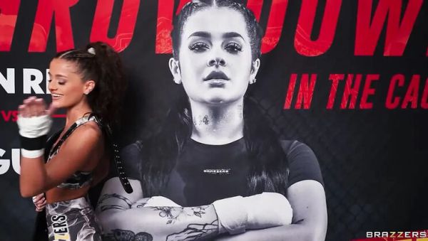 Ryan Reid Blowbang Cage Fuck with Nick Strokes and Hollywood Cash - veryfreeporn.com - Britain on systemporn.com