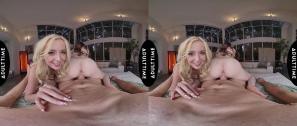 Blonde beauty Lexi Lore gets fucked by two cocks in vr - alphaporno.com on systemporn.com