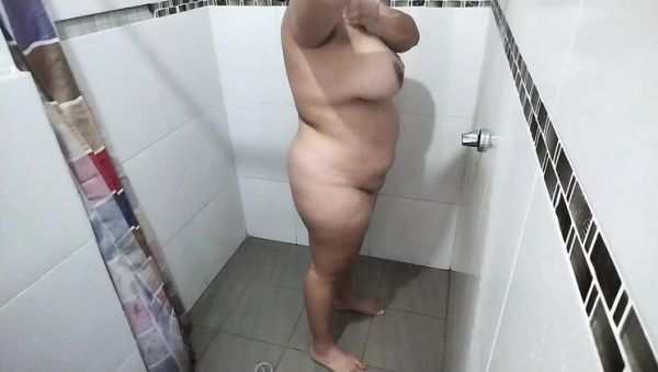 Stepmom with Big Tits Caught Showering in Public Bathroom - Homemade HD Voyeur Recording - xxxfiles.com - Ecuador on systemporn.com