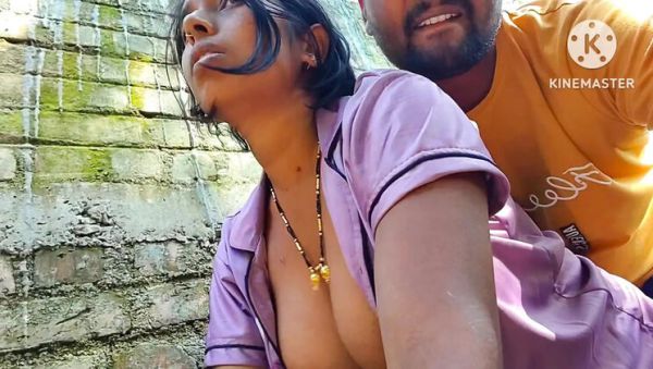 Permi Pooja Hot Bhabhi Outdoor Sex - Desi Aunty Morning Boobs Sucking Young Boy in Jungle - porntry.com - India on systemporn.com