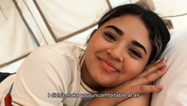 Amateur Latina Teen Yohamedi Surprise Blowjob and Doggy Style Fucking on Beach - veryfreeporn.com - Spain on systemporn.com