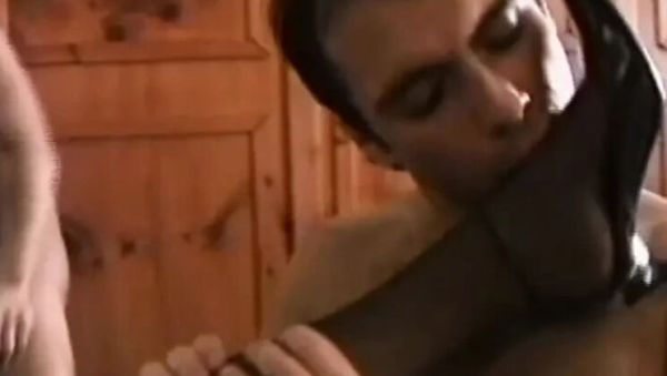 Classy Foursome with Federica Tommasi & Giorgio Grandi - Vintage Threesome Turns Foursome, Big Tits, Stockings, Eating Pussy, HD Retro Movie - veryfreeporn.com - Italy on systemporn.com