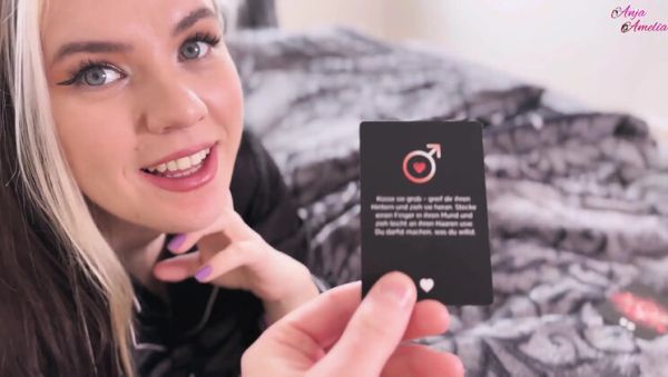 German Teen Anja Amelia Kinky Game Surprise Creampie Ending - porntry.com - Germany on systemporn.com