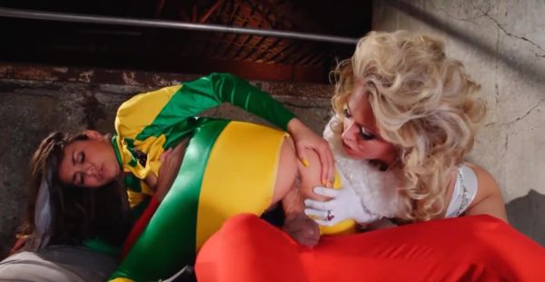 Allie Haze, Jeanie Marie Sullivan, and Tom Byron in a thrilling ffm threesome parody - alphaporno.com on systemporn.com