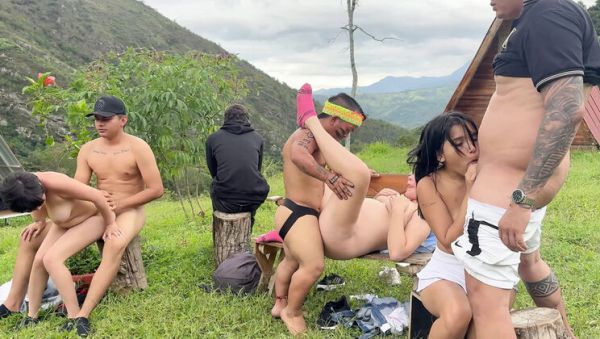 Young Latinos Fuck Indian Dwarf Outdoor to Escape Enchanted Lands - Hardcore Anal Sex with Big Tits Latina Teens - xxxfiles.com - Venezuela - Spain - India - Colombia on systemporn.com