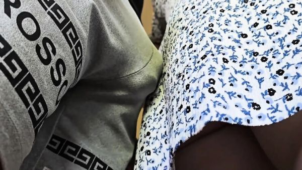 Almost Caught on Subway! Stranger Cums Hard in Panties - Teen Groped & Creampied - veryfreeporn.com - India - Japan on systemporn.com