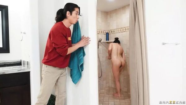 Lulu Chu Fucked Hard by Two Guys - Big Tits Blowjob and Cumshot - veryfreeporn.com - Britain on systemporn.com