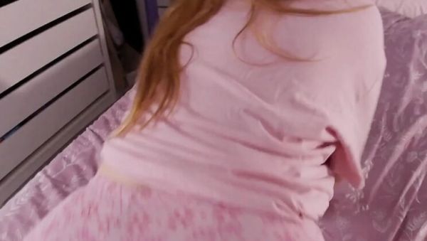 Morning Face Fuck & Cum on Step Sister's Big Booty - Nini Divine - xxxfiles.com - Britain - France on systemporn.com