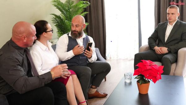 Hot Secretary Gets Double Fucked by Boss and Client in Office Threesome - xxxfiles.com - Britain on systemporn.com