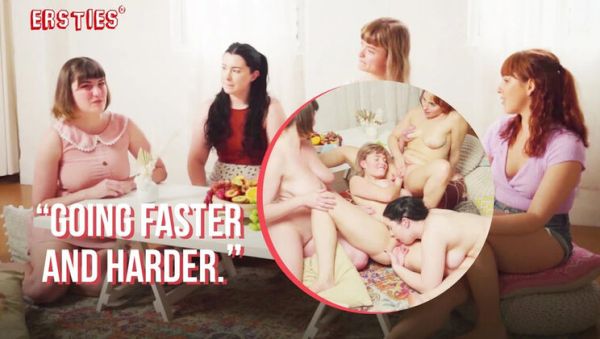 Hot Lesbian Workshop: 4 Sexy Ladies Learn Oral Sex Techniques on Laney Day - xxxfiles.com - Britain - Germany on systemporn.com