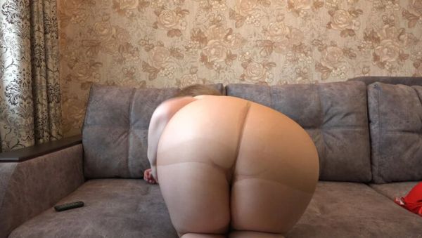 Chubby MILF in Nylon Pantyhose Fuck - Big Ass, Big Tits PAWG Masturbation - xxxfiles.com - Russia on systemporn.com