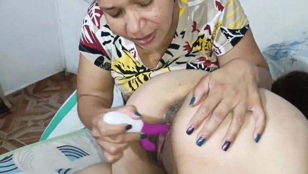 First Time Lesbian Sex with Horny Neighbor - Milfcaliente69 and Sumisadulce69 Pussy Licking and Screaming Orgasm - porntry.com - Spain - Japan - Colombia on systemporn.com