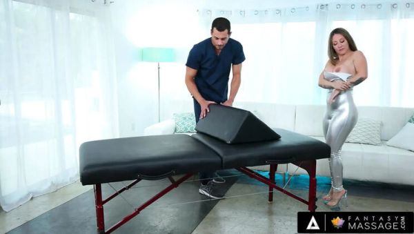 Anal Massage With Betty Foxxx - Big Tits MILF Gets Her Ass Banged Hard By Masseur - porntry.com - Britain on systemporn.com