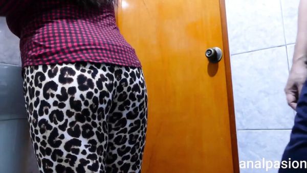 Ali Precio Gets Her Ass Pounded Hard in the Bathroom - Boyfriend Creampie - porntry.com on systemporn.com