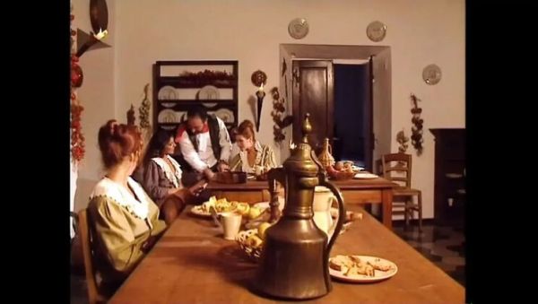 Retro Italian Orgy with Huge Tits - Roberto Malone Fucks Eva Falk & Karen Lancaume - Big Boobs Blowjob & Cum Swallowing - veryfreeporn.com - Italy on systemporn.com