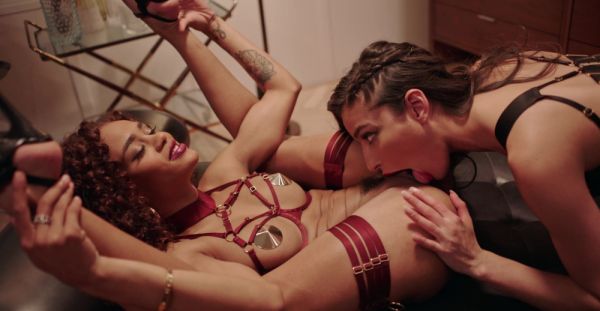 Emily Willis and Scarlit Scandal in hot hotel action - alphaporno.com on systemporn.com