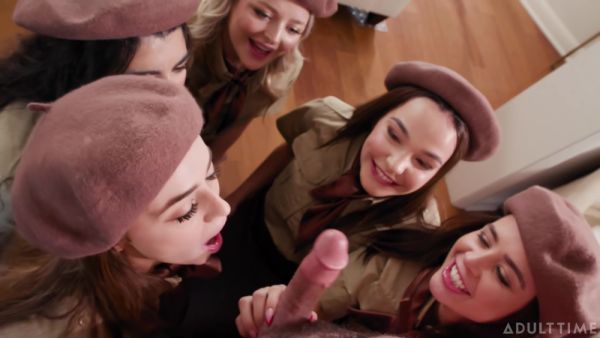 Kylie Rocket And Charles Dera In These Five Horny Teens 18+ Want To Take Their Virginity! - videohdzog.com on systemporn.com