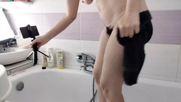 Hairy Latina Wife Shaves Pussy Solo - Big Tits & Ass Amateur MILF - veryfreeporn.com - Japan on systemporn.com