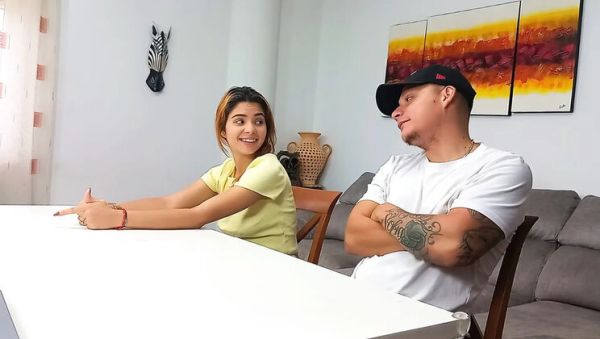 My Neighbor's Huge Cock Fucks Me Hard - Amateur Homemade Sex with Passionsecret07 - porntry.com - Spain - Colombia on systemporn.com