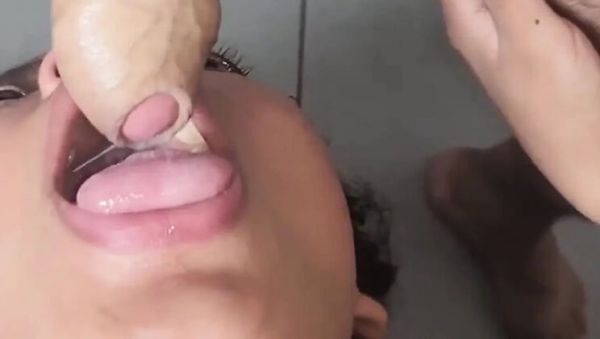 Pietro Montoya's Stepdaughter Deep Throat Gagging Until Cum Swallow in Boxers - porntry.com on systemporn.com