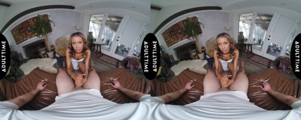 Kylie Le Beau rides a big cock in vr with intense passion on the sofa. - alphaporno.com on systemporn.com