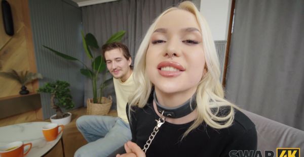 Hot threesome action with Charlie Dean and Vera Jarw watching - alphaporno.com on systemporn.com