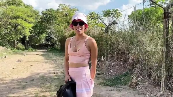 Lynn Scream Outdoor Sex with Classmate - Deep Throat Blowjob and Creampie in the Woods - porntry.com - Spain - Argentina on systemporn.com