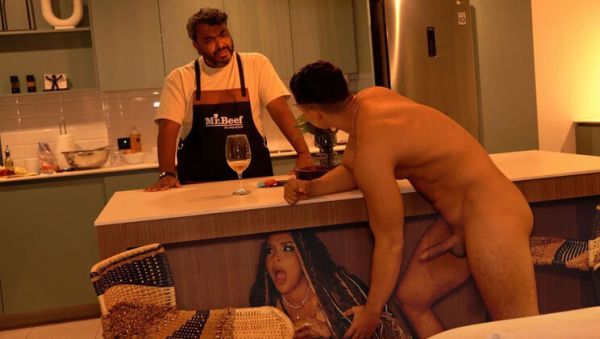 Stepmom Fucks Muscular Stepson Behind Husband's Back - Big Tits Latina MILF AngelCruz Riding Dick - veryfreeporn.com on systemporn.com